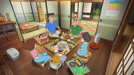 Shin-chan: Shiro and the Coal Town — Screenshoty