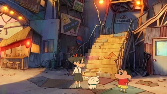 Shin-chan: Shiro and the Coal Town — Screenshoty