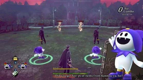 Raidou Remastered: The Mystery of the Soulless Army — Screenshoty