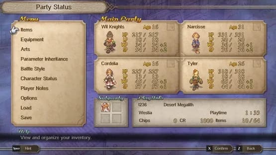 SaGa Frontier 2 Remastered — Screenshoty