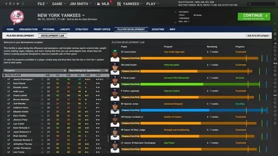Out of the Park Baseball 26 — Screenshoty