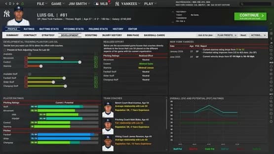 Out of the Park Baseball 26 — Screenshoty