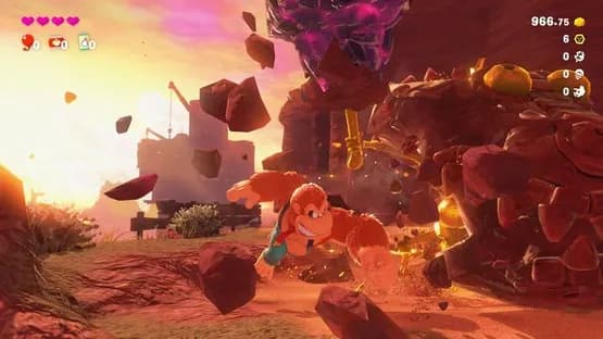 Donkey Kong Bananza — Screenshoty