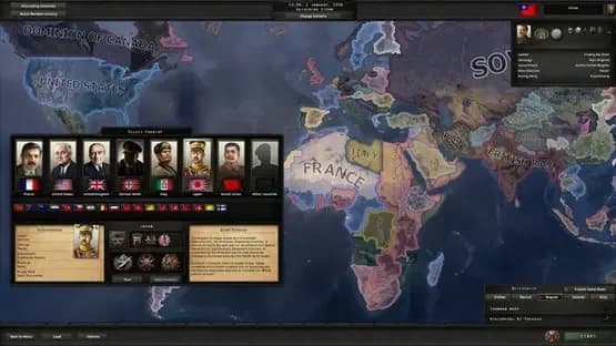 Hearts of Iron IV — Screenshoty