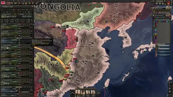 Hearts of Iron IV — Screenshoty