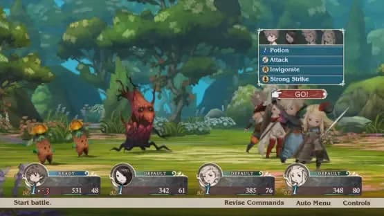 Bravely Default: Flying Fairy - HD Remaster — Screenshoty