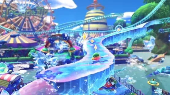 Kirby and the Forgotten Land: Nintendo Switch 2 Edition + Star-Crossed World — Screenshoty