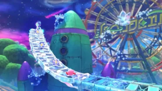 Kirby and the Forgotten Land: Nintendo Switch 2 Edition + Star-Crossed World — Screenshoty