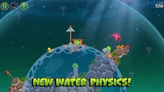 Angry Birds Space — Screenshoty