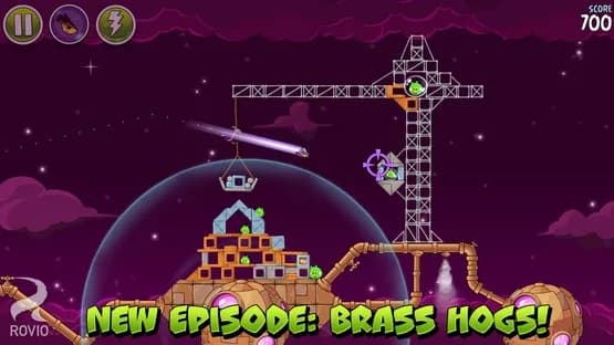 Angry Birds Space — Screenshoty