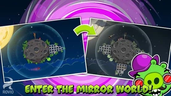 Angry Birds Space — Screenshoty