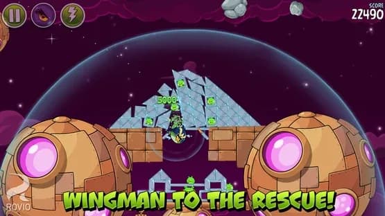 Angry Birds Space — Screenshoty