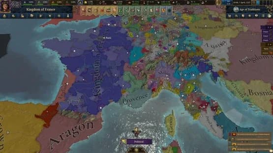 Europa Universalis V — Screenshoty