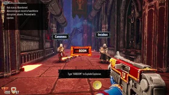 Warhammer 40,000: Boltgun – Words of Vengeance — Screenshoty