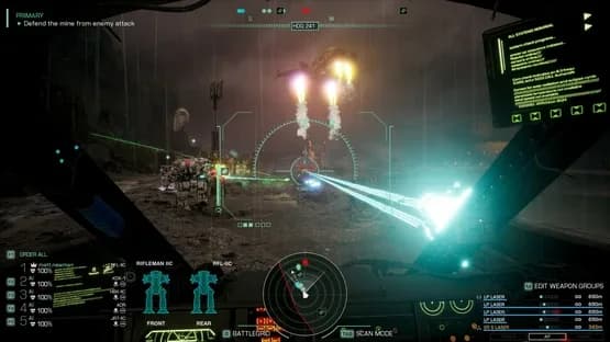 Mechwarrior 5: Clans - Ghost Bear Flash Storm — Screenshoty