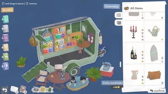 Tiny Bookshop — Screenshoty