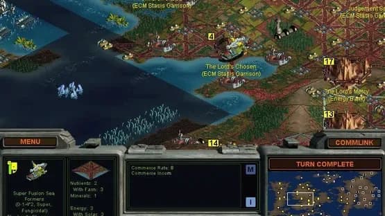 Sid Meier's Alpha Centauri — Screenshoty