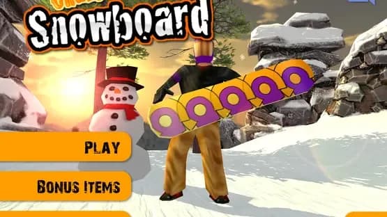 Crazy Snowboard — Screenshoty