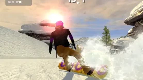 Crazy Snowboard — Screenshoty