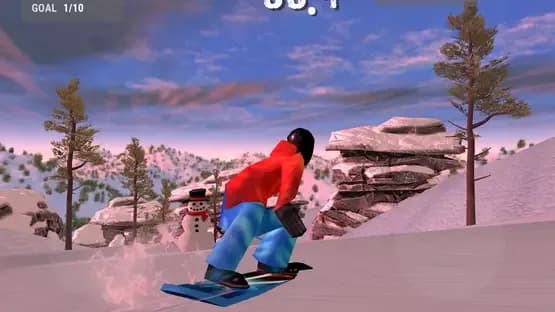 Crazy Snowboard — Screenshoty