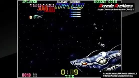 Arcade Archives: Super Dimension Fortress Macross II — Screenshoty