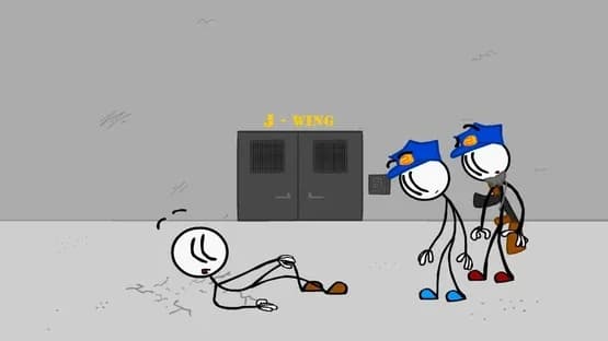 Henry Stickmin: Escaping the Prison — Screenshoty