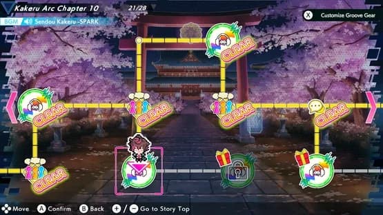 Groove Coaster: Future Performers — Screenshoty