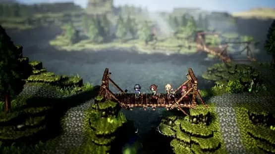 Octopath Traveler 0 — Screenshoty
