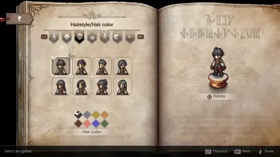 Octopath Traveler 0 — Screenshoty