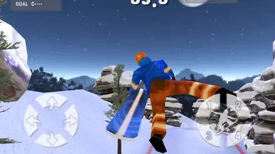 Crazy Snowboard — Screenshoty