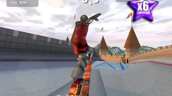 Crazy Snowboard — Screenshoty