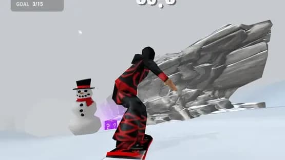 Crazy Snowboard — Screenshoty
