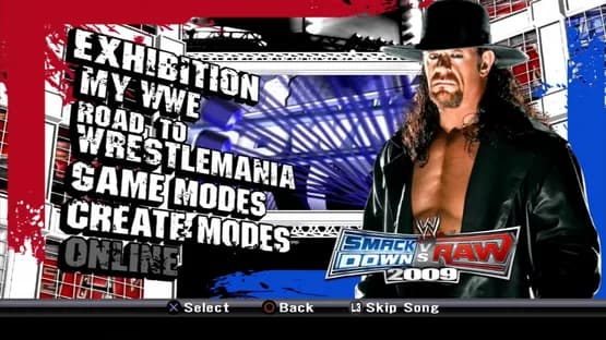 WWE SmackDown vs. Raw 2009 — Screenshoty