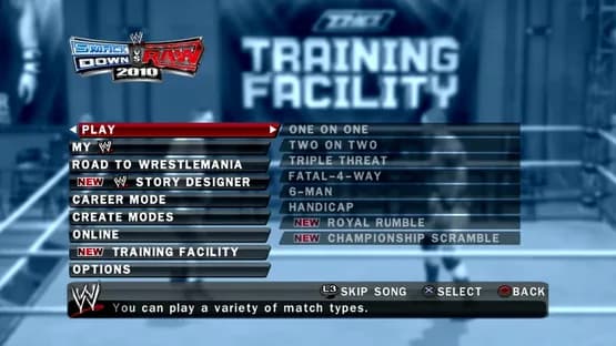 WWE SmackDown vs. Raw 2010 — Screenshoty