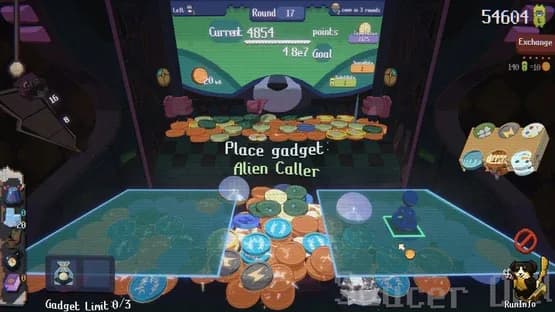 Raccoin: Coin Pusher Roguelike — Screenshoty