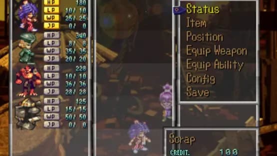 SaGa Frontier — Screenshoty
