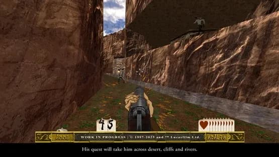 Outlaws + Handful of Missions: Remaster — Screenshoty
