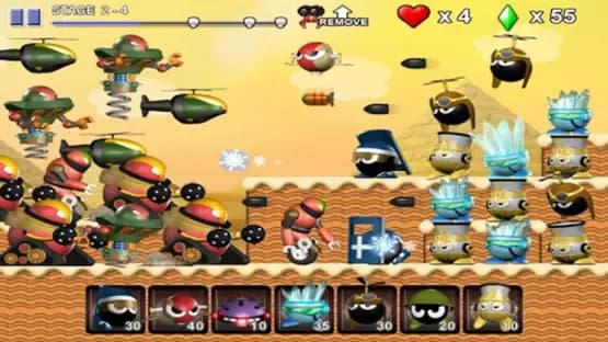 Tiny Defense - Mini Robot Wars — Screenshots