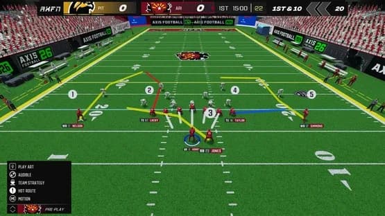 Axis Football 2026 — Screenshoty