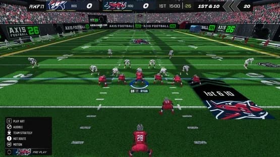 Axis Football 2026 — Screenshoty