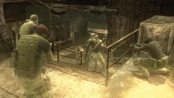 Metal Gear Online — Screenshoty