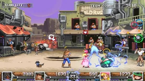 Wild Guns Reloaded — Screenshoty