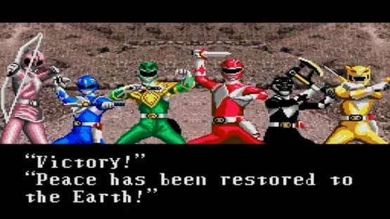 Mighty Morphin Power Rangers — Screenshoty