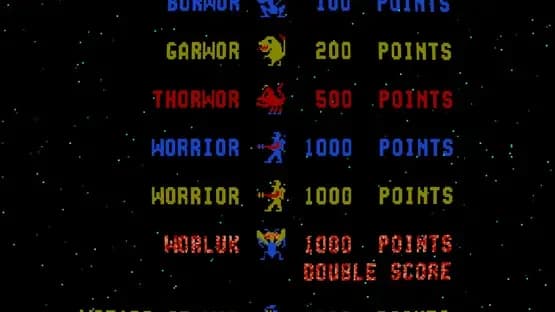 Wizard of Wor — Screenshoty