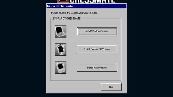 Kasparov Chessmate — Screenshoty