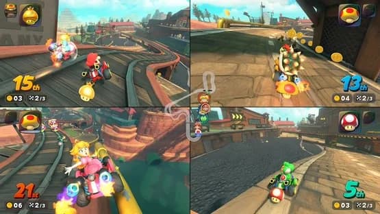 Mario Kart World — Screenshoty