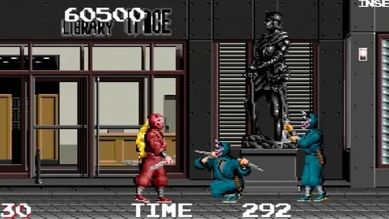 The Ninja Warriors — Screenshoty