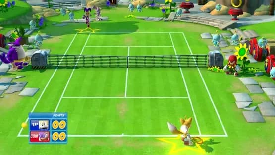 Sega Superstars Tennis — Screenshoty