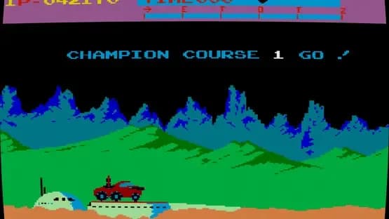 Moon Patrol — Screenshots