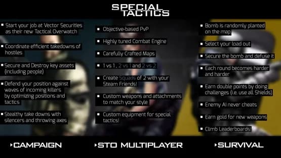 Special Tactics — Screenshoty